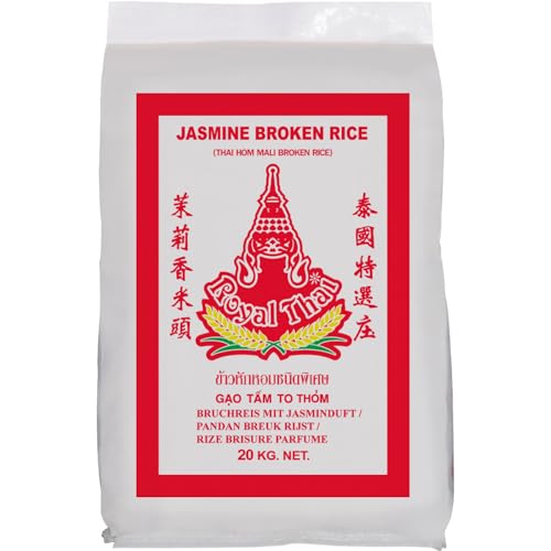 ROYAL THAI RICE - Gebrochener Jasmin Reis - 1 X 20 KG von Royal Thai