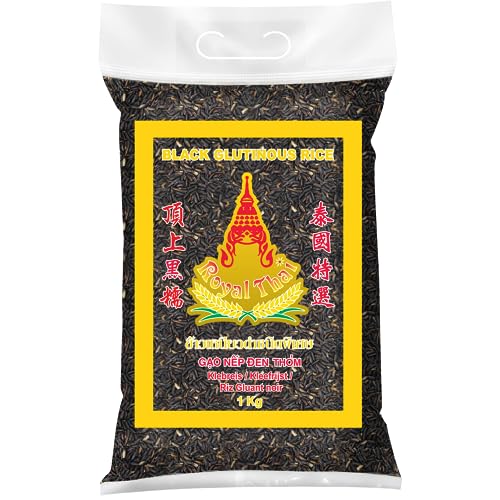 ROYAL THAI RICE - Schwarzer Klebereis - 1 X 1 KG ROYAL THAI RICE - Schwarzer Klebereis - 1 X 1 KG von Royal Thai