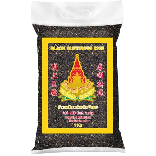 ROYAL THAI RICE - Schwarzer Klebereis - 1 X 1 KG von Royal Thai