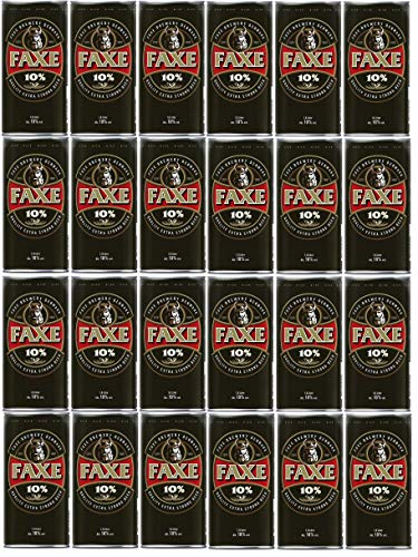 24 Dosen Faxe Strong a 1 Liter 10% vol. Dänisches Starkbier inklusive EINWEG Pfand 24 Dosen Faxe Strong a 1 Liter 10% vol. Dänisches Starkbier inklusive EINWEG Pfand von Royal Unibrew