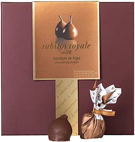 Rabitos Royale- Vollmilchschokolade und gesalzenes Karamell - 8 Pralinen (142 g) von Royale