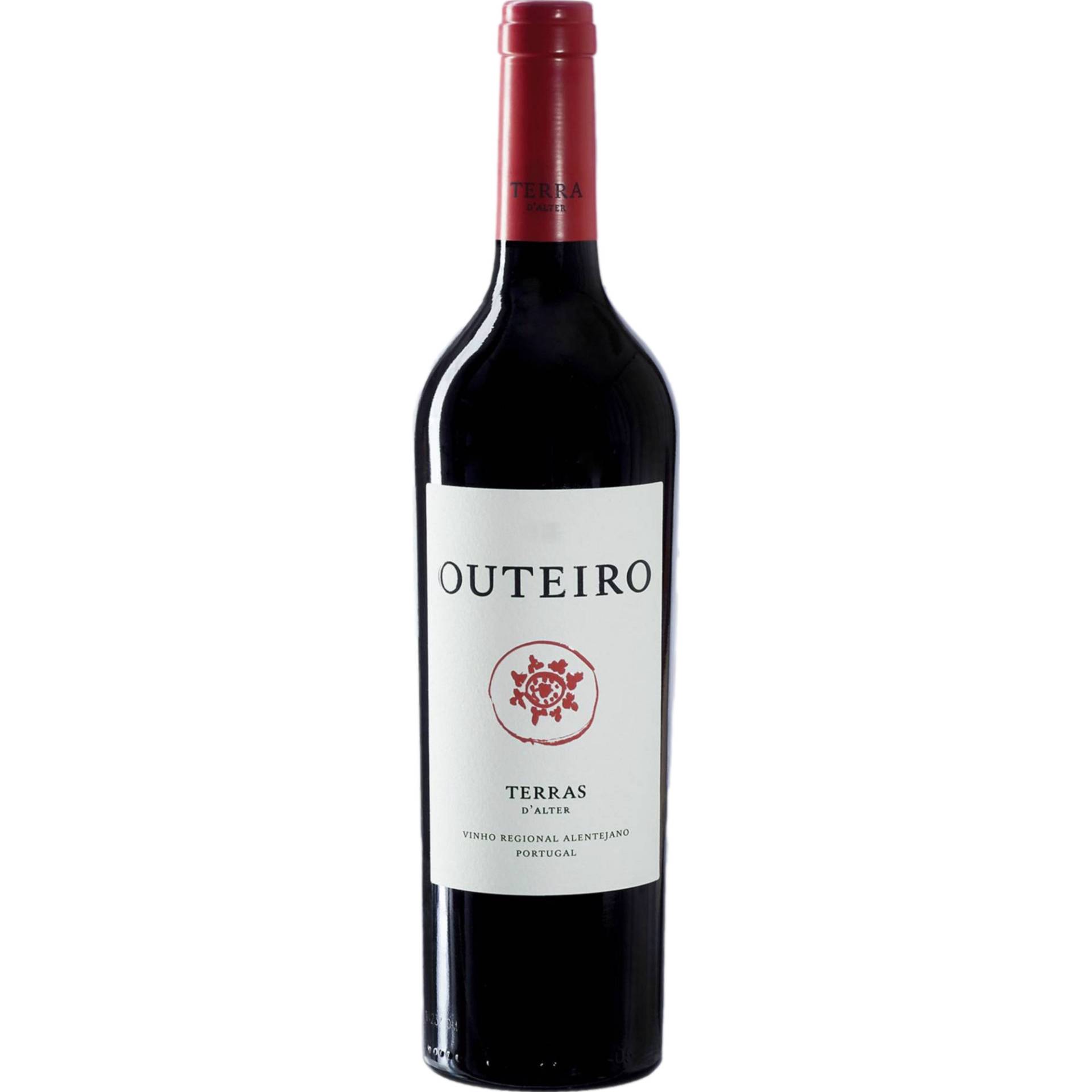 Terra D'Alter Outeiro Tinto, Vinho Regional Tejo, Alentejo, 2019, Rotwein Terra D'Alter Outeiro Tinto, Vinho Regional Tejo, Alentejo, 2019, Rotwein von Rua Feliciano Castilho 7440-022 Alter do Chão Terras de Alter II, Distribuição Lda