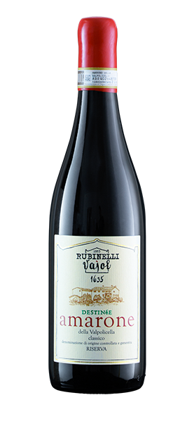 "Destinée" Amarone della Valpolicella Classico DOCG Riserva 2011 "Destinée" Amarone della Valpolicella Classico DOCG Riserva 2011 von Rubinelli Vajol