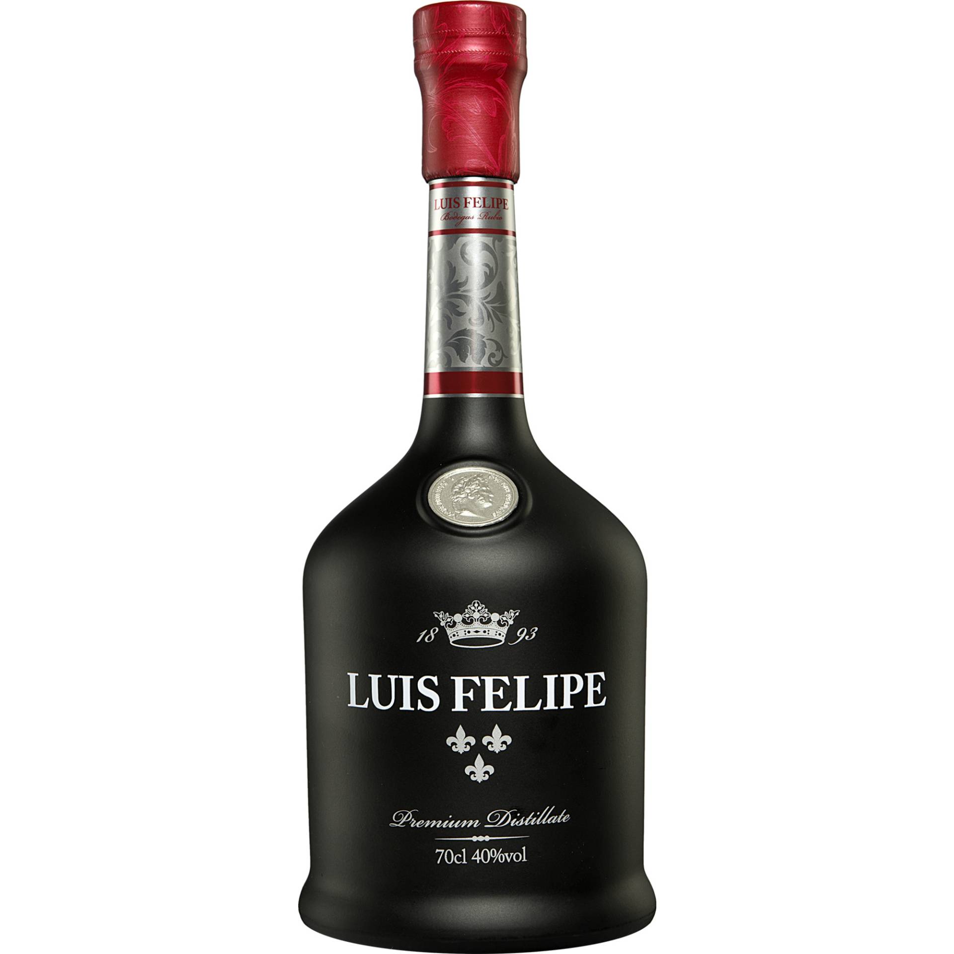 Brandy Luis Felipe - 0,7 L.  0.7L 40% Vol. Brandy aus Spanien von Rubio