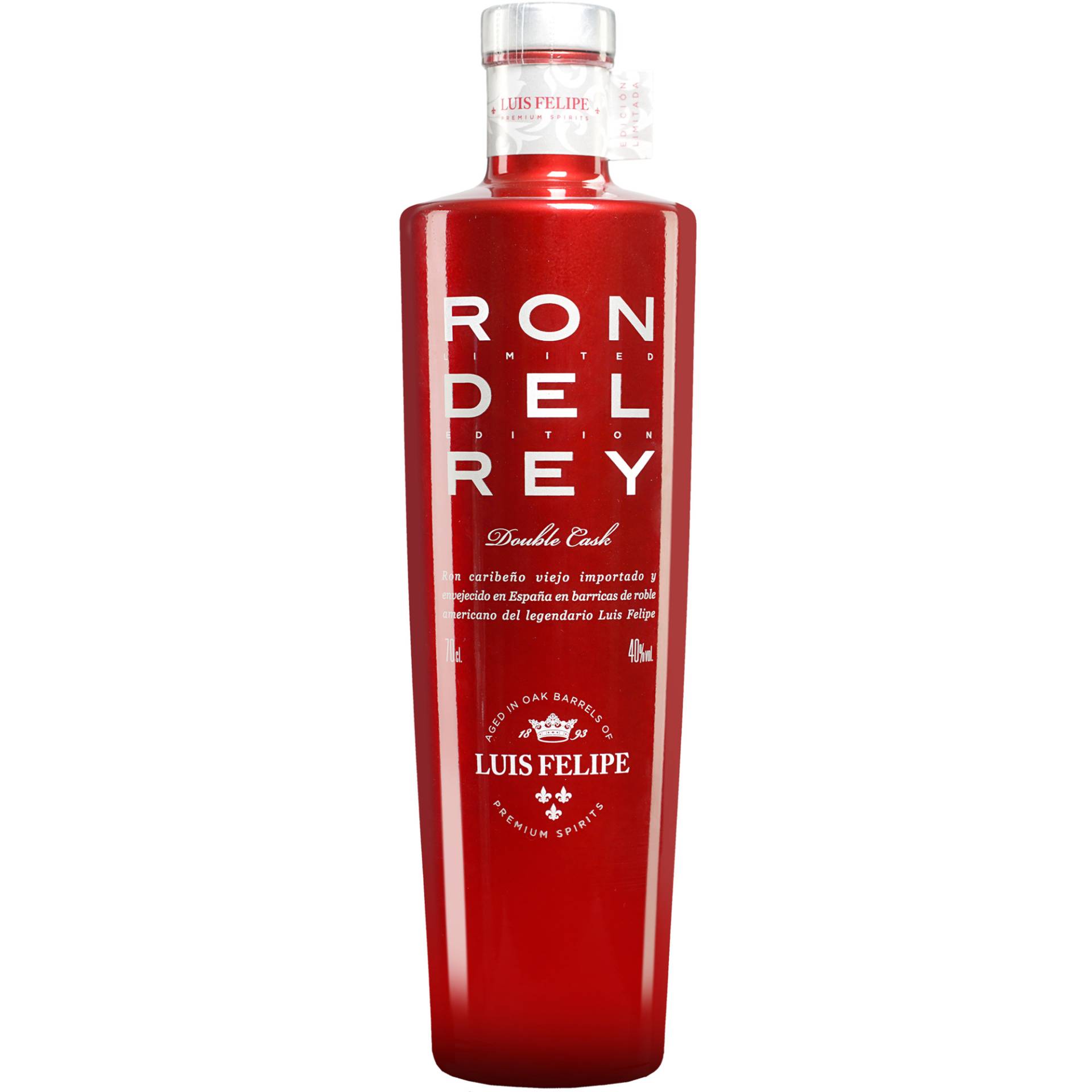 Luis Felipe Ron del Rey - 0,7 L. 0.7L 40% Vol. aus Spanien Luis Felipe Ron del Rey - 0,7 L. 0.7L 40% Vol. aus Spanien von Rubio