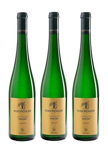 3x 0,75l - 2023er - Rudi Pichler - Riesling - Terrassen - Smaragd - Wachau - Österreich - Weißwein trocken von Rudi Pichler