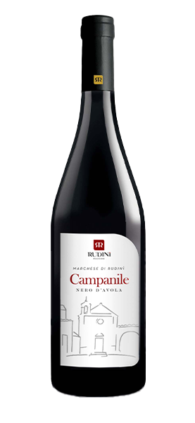 "Campanile" Nero d'Avola Sicilia DOC 2022 von RudinÃ¬