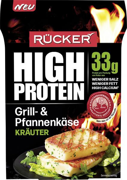 Rücker High Protein Grill- & Pfannenkäse Kräuter von Rücker