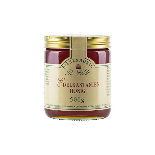 Edelkastanien Honig, flüssig, edel würzig, leicht zartbitter, bS, 500g Edelkastanien Honig, flüssig, edel würzig, leicht zartbitter, bS, 500g von Rüdiger Feldt Imkerei