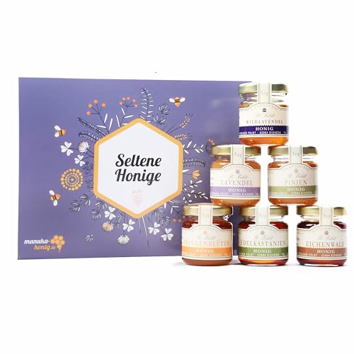 Rüdiger Feldt Honey "Seltene Honige" 6 Einzigartiger Honig Geschenkset, 6 x 50 g Rüdiger Feldt Honey "Seltene Honige" 6 Einzigartiger Honig Geschenkset, 6 x 50 g von Rüdiger Feldt Honig