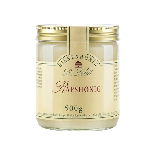 Rapshonig 500gr Rapshonig 500gr von Rüdiger Feldt Imkerei + Bienenprodukte