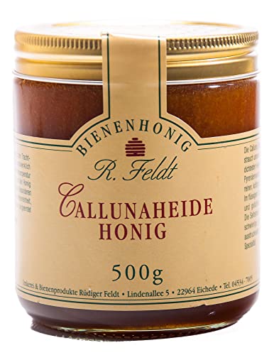 Callunaheide Honig, die beste Heide, rotbraun, kräftiges Aroma, unvermischt 500g Callunaheide Honig, die beste Heide, rotbraun, kräftiges Aroma, unvermischt 500g von Dttra