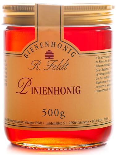 Pinien Honig, Kiefernwald vom Mittelmeer, dunkel, mild würzig, 500g Pinien Honig, Kiefernwald vom Mittelmeer, dunkel, mild würzig, 500g von Bremer-Gewürzhandel Genuss leben.