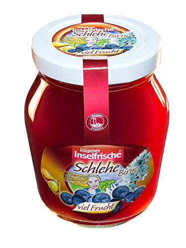 Rügener Inselfrische Schlehen Fruchtaufstrich mit extra viel Frucht und Birne, 220g Rügener Inselfrische Schlehen Fruchtaufstrich mit extra viel Frucht und Birne, 220g von Rügener Inselfrische