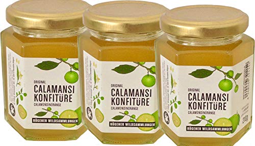 3 Gläser Calamansi Konfitüre von Rügener Wildsammlungen