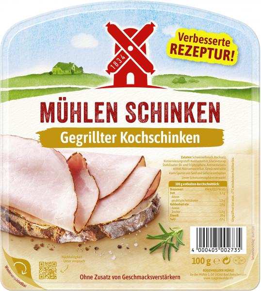 Rügenwalder Mühle Mühlen Schinken gegrillter Kochschinken von Rügenwalder Mühle