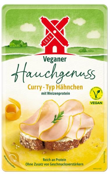 Rügenwalder Mühle Veganer Hauchschnitt Curry - Typ Hähnchen von Rügenwalder Mühle