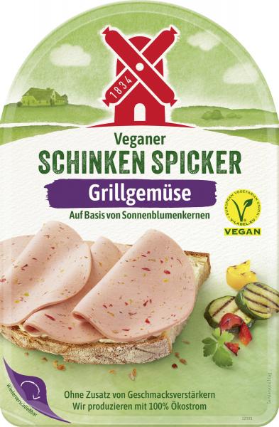 Rügenwalder Mühle Veganer Schinken Spicker mit Grillgemüse Rügenwalder Mühle Veganer Schinken Spicker mit Grillgemüse von Rügenwalder Mühle