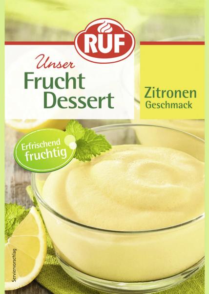 Ruf Frucht-Dessert Zitronen Geschmack von Ruf