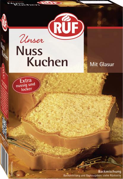 Ruf Nusskuchen mit Glasur von Ruf