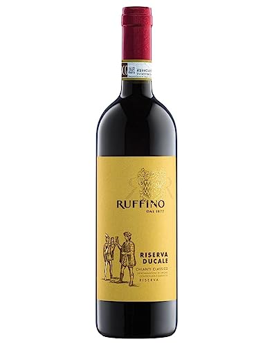 Ruffino Riserva Ducale Chianti Classico DOCG - Trockener Rotwein aus der Toskana (1 x 0,75l) Ruffino Riserva Ducale Chianti Classico DOCG - Trockener Rotwein aus der Toskana (1 x 0,75l) von GREAT BRITISH TRADING LIMITED