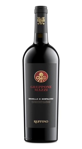 Ruffino Tenuta Greppone Mazzi Brunello di Montalcino DOCG - Trockener Rotwein aus der Toskana (1 x 0,75l) Ruffino Tenuta Greppone Mazzi Brunello di Montalcino DOCG - Trockener Rotwein aus der Toskana (1 x 0,75l) von Ruffino