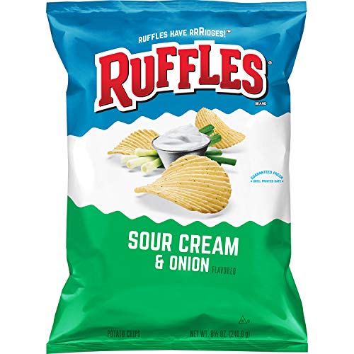 Ruffles Sour Cream And Onion Chips - 8.5oz von Ruffles
