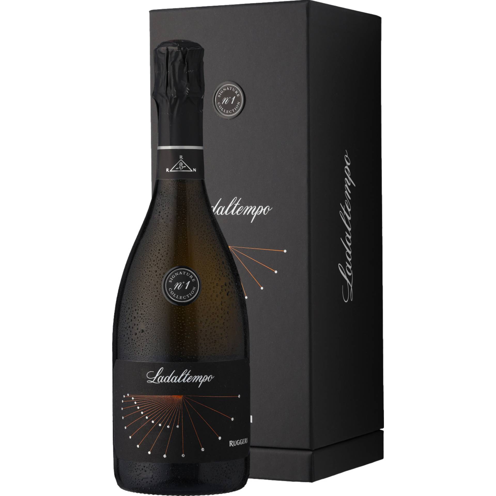 Ruggeri Ladaltempo Prosecco, Prosecco DOCG Asolo, in Geschenketui, Venetien, 2017, Perlwein / Secco Ruggeri Ladaltempo Prosecco, Prosecco DOCG Asolo, in Geschenketui, Venetien, 2017, Perlwein / Secco von Ruggeri & C. S.R.L, Via Prà Fontana, 4 31049 Valdobbiadene