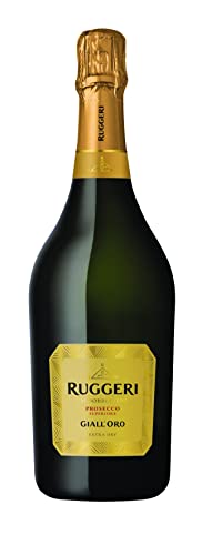 Ruggeri Prosecco Giall’Oro Superiore DOCG Extra Dry – Italienischer Schaumwein aus der Region Valdobbiadene (1 x 0,75l) von Ruggeri