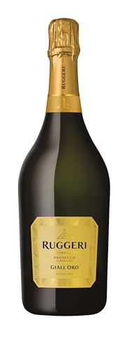 Ruggeri Prosecco Giall’Oro Superiore DOCG Extra Dry – Italienischer Schaumwein aus der Region Valdobbiadene (1 x 0,75l) von Ruggeri