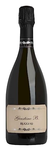 Ruggeri Prosecco Giustino B. Superiore DOCG Extra Dry – Italienischer Schaumwein aus der Region Valdobbiadene (1 x 0,75l) von Ruggeri