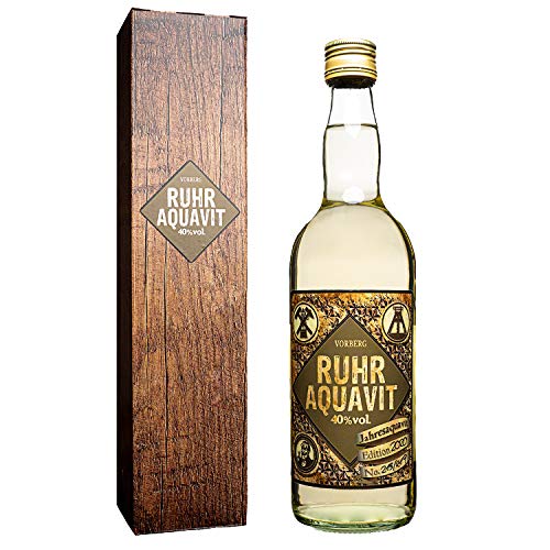 RUHR-AQUAVIT (limitierte 219 Flaschen) 2023 Jahresaquavit 40% vol., 0,7 Ltr. von Ruhr-Aquavit