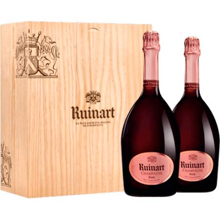 Holzkiste Duo Ruinart Rosé von Ruinart