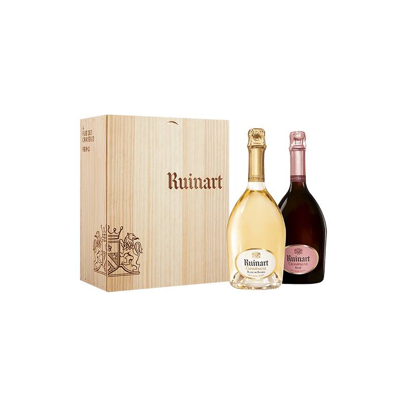 Ruinart : Duo Ruinart Blanc de Blancs Rosé von Ruinart