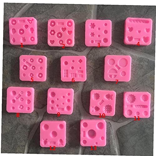 Ruluti Mini Mold Silikonform Miniatur Lebensmittel Süßigkeiten Schmuck Polieren Epoxidfondant Lehmharz Ruluti Mini Mold Silikonform Miniatur Lebensmittel Süßigkeiten Schmuck Polieren Epoxidfondant Lehmharz von Ruluti