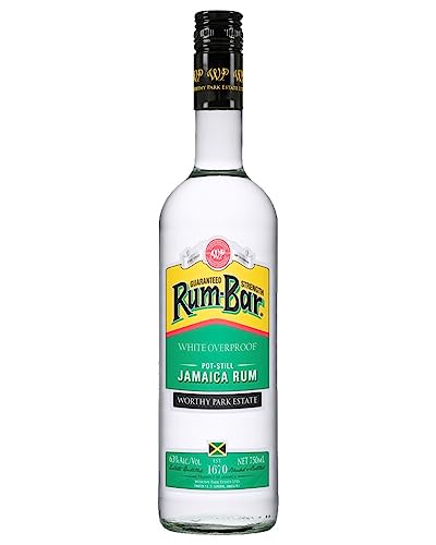 Rum-Bar Worthy Park Estate Premium White Overproof Rum 63% Vol. 0,7l von Rum-Bar