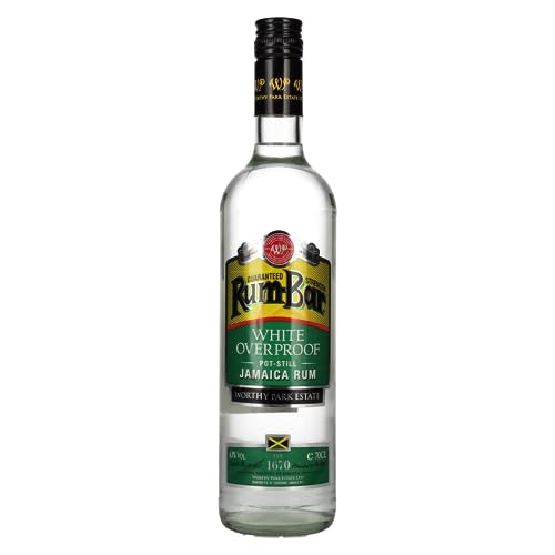 Rum-Bar Worthy Park Estate Premium White Overproof Rum 63,00% 0,70 Liter Rum-Bar Worthy Park Estate Premium White Overproof Rum 63,00% 0,70 Liter von Rum-Bar