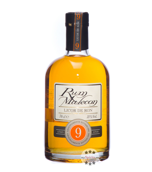 Malecon Licor de Ron 9 Anos (35 % vol., 0,7 Liter) von Rum Malecon