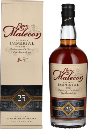 Rum Malecon Añejo 25 Años Reserva Imperial 40% Vol. 0,7l in Geschenkbox Rum Malecon Añejo 25 Años Reserva Imperial 40% Vol. 0,7l in Geschenkbox von Rum Malecon
