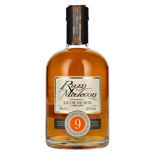 Rum Malecon Añejo 9 Años Licor de Ron 35,00% 0,70 Liter von Rum Malecon