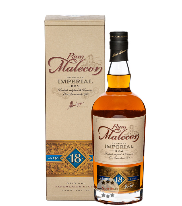Rum Malecon Reserva Imperial 18 Jahre (40 % vol., 0,7 Liter) von Rum Malecon
