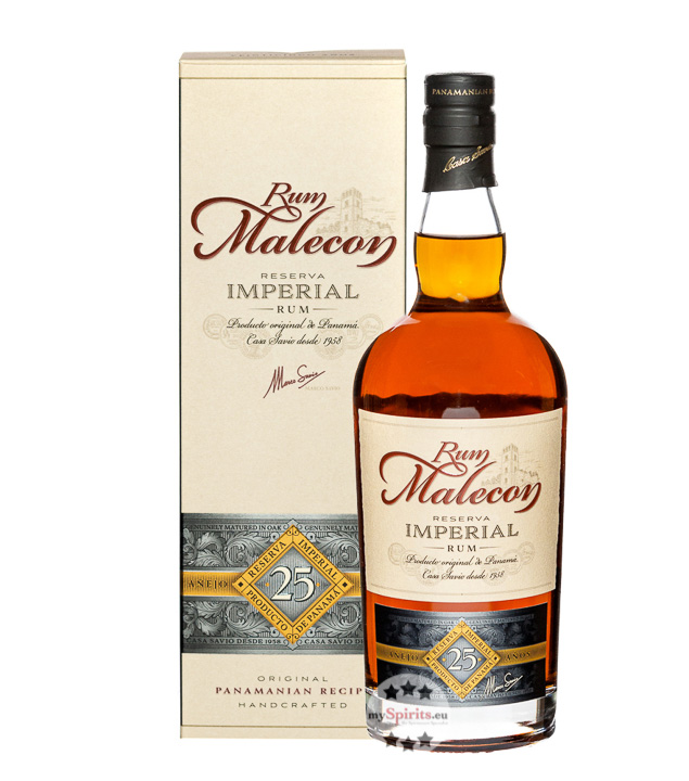 Rum Malecon Reserva Imperial 25 Jahre (40 % vol., 0,7 Liter) von Rum Malecon