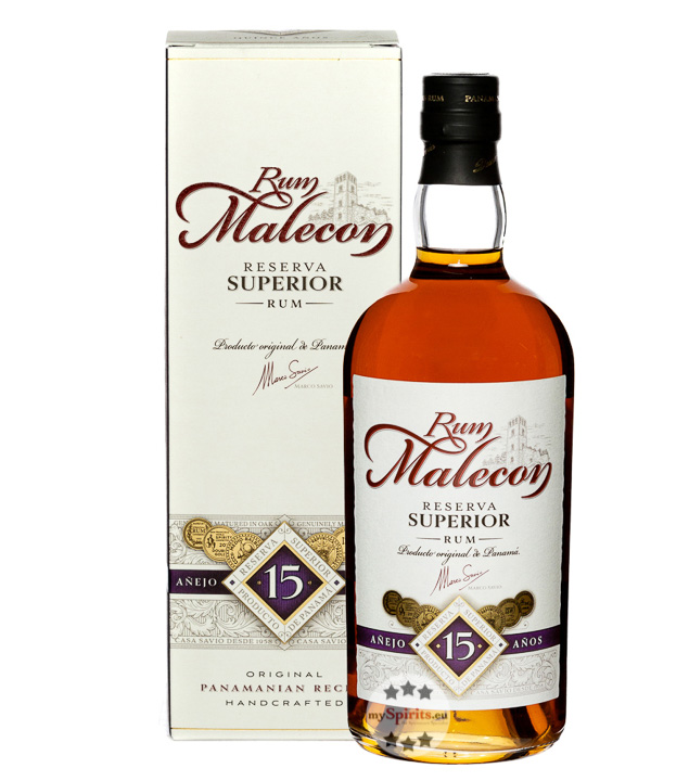 Rum Malecon Reserva Superior 15 Jahre (40 % vol., 0,7 Liter) von Rum Malecon