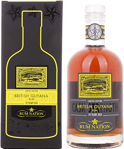 Rum Nation British Guyana 10 Years Old Limited Edition Rum (1 x 0.7 l ) von Rum Nation