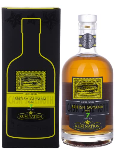 Rum Nation British Guyana 7 Years Old Limited Edition 59% Vol. 0,7l in Geschenkbox von Rum Nation