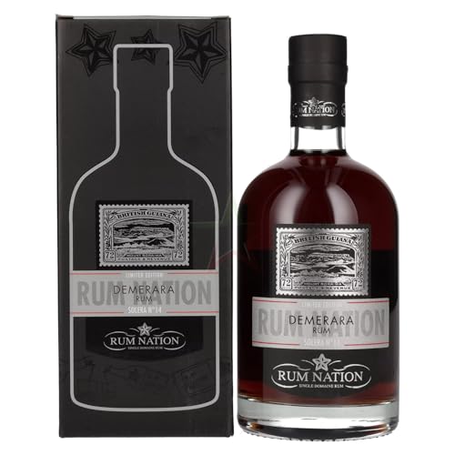 Rum Nation Demerara Solera No. 14 Limited Edition 40,00% 0,70 Liter von Rum Nation