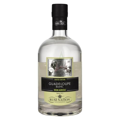 Rum Nation Guadeloupe Rhum Agricole Blanc Limited Edition 50,00% 0,70 Liter von Rum Nation