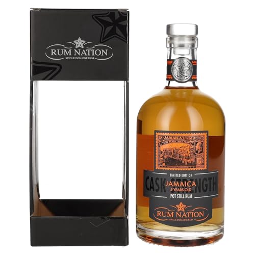 Rum Nation Jamaica 5 Years Old Pot Still Rum Cask Strength Oloroso Cask 2017/2023 57,8% Vol. 0,7l in Geschenkbox von Rum Nation