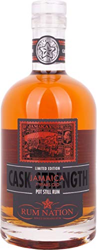 Rum Nation Jamaica 7 Years Old Pot Still Rum Cask Strength Limited Edition 2018 (1 x 0.7 l) von Rum Nation