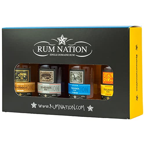 Rum Nation Mini Collection 4 x 0, 05 Liter, 200.0 milliliter, 1 von Rum Nation
